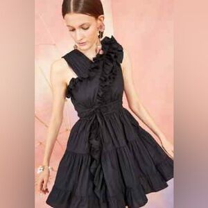 Ulla Johnson Black Dress. Worn twice size 4